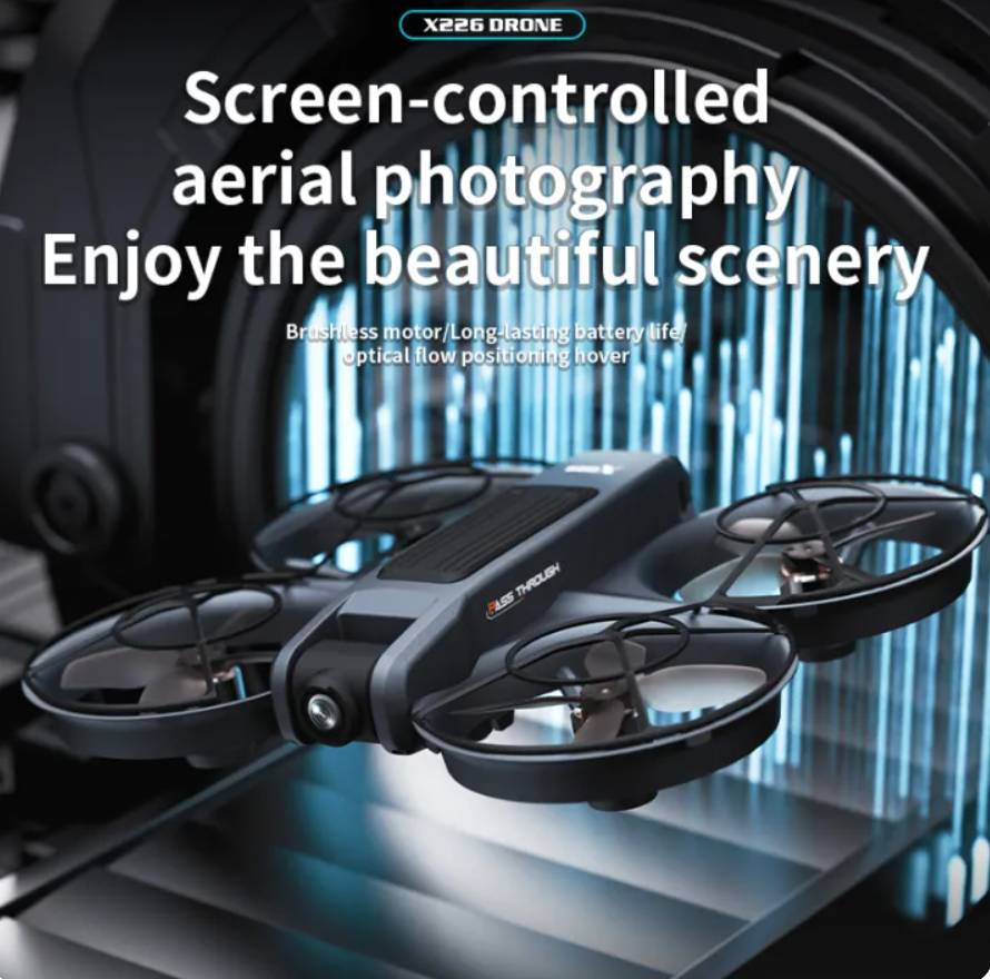 x226 Drone 8K WIFI Professional HD Aerial Photography Remote Control Aircraft HD Brushless Motor Dual Camera Accessory Fisheye Fpv