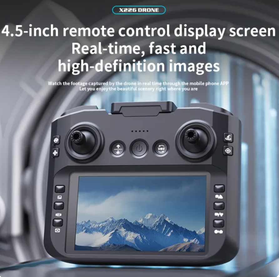 x226 Drone 8K WIFI Professional HD Aerial Photography Remote Control Aircraft HD Brushless Motor Dual Camera Accessory Fisheye Fpv